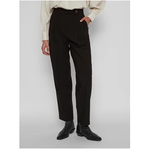 VILA Clory Black Women's Trousers - Women