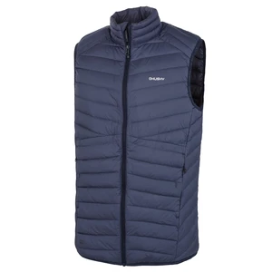 Men's down vest HUSKY Dresles M dk. Blue