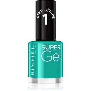 Rimmel Super Gel gélový lak na nechty bez použitia UV/LED lampy odtieň 098 Never Blue With You 12 ml