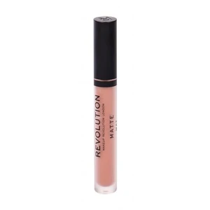 Makeup Revolution Matte matná tekutá rtěnka odstín 101 Piece Of Cake 3 ml