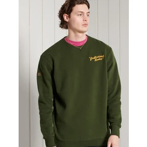 SuperDry Workwear Crew Neck Mikina Zelená