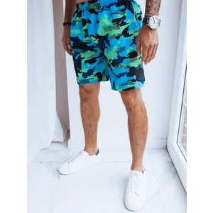 Men's Camo Blue-Green Swimming Shorts Dstreet