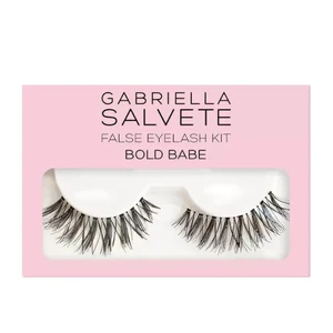 Gabriella Salvete False Eyelash Kit Bold Babe umělé řasy s lepidlem 1 ks