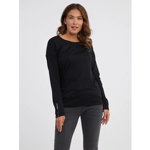 Women's black long sleeve T-shirt SAM 73 Patty