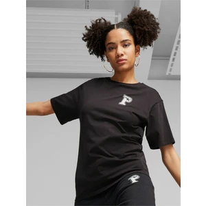 Black Women's T-Shirt Puma Squad - Women