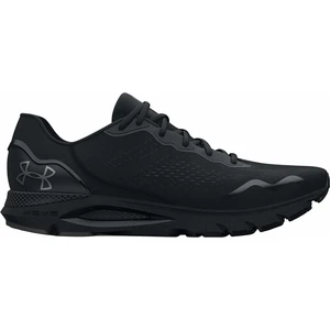 Under Armour Men's UA HOVR Sonic 6 Running Shoes Black/Black/Metallic Gun Metal 45,5