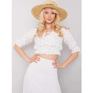 Top white Och Bella BI-25455. R01