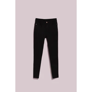 WOMEN'S JEANS L-JE-4018 BLACK