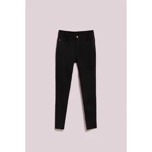 WOMEN'S JEANS L-JE-4018 BLACK