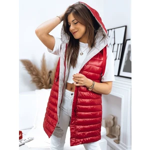 Women's vest NIKLA red Dstreet