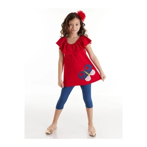 Denokids Frilled Butterfly Girl Tunic Suit