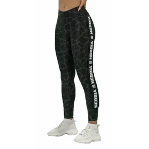 Nebbia Nature Inspired High Waist Leggings Black L Fitness nohavice