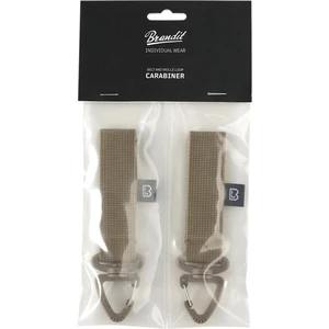 Belt Snap and Molle Loop Carabiner 2-Pack Camel