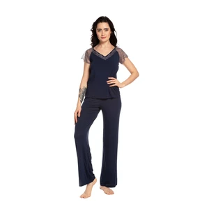 Effetto Woman's Pyjamas 03160 Navy Blue