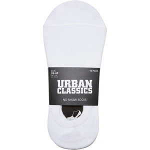 No Show Socks 10-Pack white