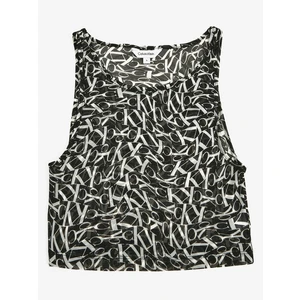 Black Women's Patterned Tank Top Calvin Klein Underwear - Women