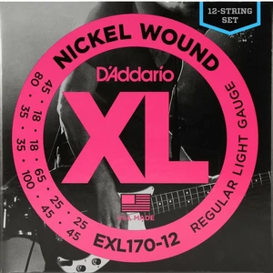 D'Addario EXL170-12 Corde Basso