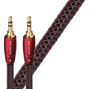 AudioQuest Golden Gate 0,6 m Piros Hi-Fi AUX kábel