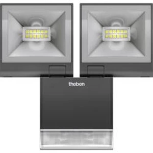 LED reflektor THEBEN s čidlem theLeda S20 BK 2x10W černý 1020924 840lm IP55