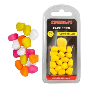 Starbaits plávajúca kukurica floating fake corn 15 ks-biela