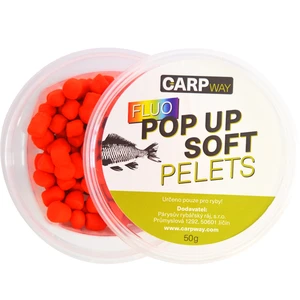 Carpway pelety fluo pop up soft pellets 50 g-mušľa