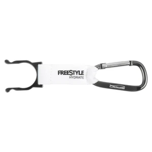 Spro freestyle bottle clip bílý