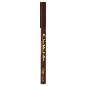 Dermacol Drevená ceruzka na oči 12H (True Colour Eyeliner) 2 g 6 Dark Brown