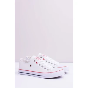 Big Star Low Mens White Sneakers T174102