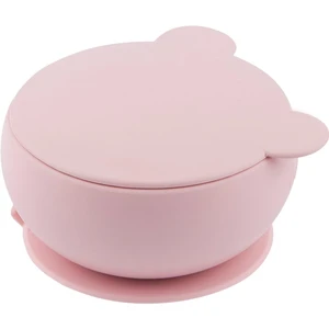 Minikoioi Suction Bowl silikonová miska s přísavkou Pink 1 ks