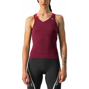 Castelli Solaris W Top Bordeaux/Red M