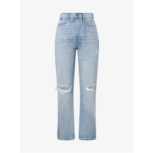 Light Blue Women's Straight Fit Jeans Jeans Celyn - Women