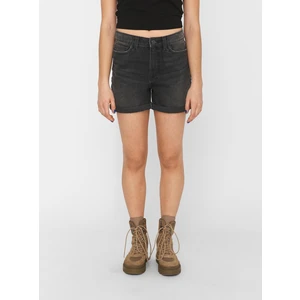 Grey Denim Shorts Noisy May Miley - Women