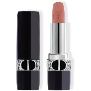 DIOR Rouge Dior hydratační balzám na rty plnitelný odstín 100 Nude Look Matte 3,5 g