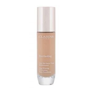 Clarins Everlasting Long-Wearing & Hydrating Matte Foundation 110.5W podkład o przedłużonej trwałości dla uzyskania matowego efektu 30 ml