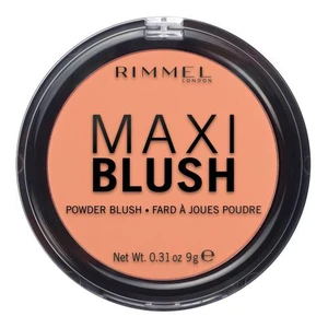 Rimmel Maxi Blush pudrová tvářenka odstín 004 Sweet Cheeks 9 g