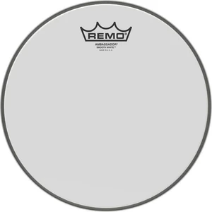 Remo Ambassador Smooth White 15" Naciąg na Bęben