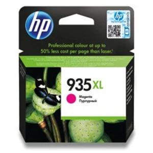 Cartridge HP 935XL, 825 stran (C2P25AE) červená Originální inkoustové kazety HP s vysokou výtěžností mají složení umožňující stálý tisk barevných doku