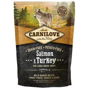 CARNILOVE ADULT large SALMON/turkey - 1,5kg