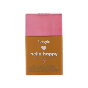 Benefit Hello Happy Soft Blur Foundation tekutý mejkap s matným finišom SPF 15 odtieň 07 Medium-Tan Warm 30 ml