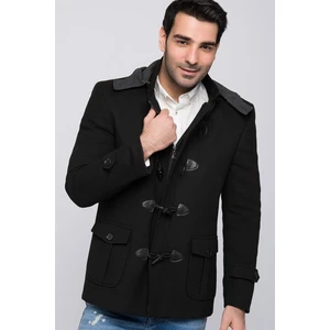 PLT8310 DEWBERRY MEN's COAT-BLACK