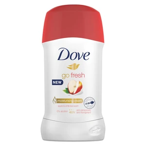 Dove Go Fresh Apple & White Tea tuhý antiperspirant s 48hodinovým účinkem 40 ml