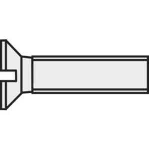 Zápustný šroub TOOLCRAFT 839959, N/A, M6, 40 mm, plast, polyamid, 10 ks