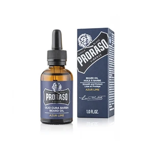 Proraso Olej na plnovous se středozemními citrusy Azur Lime (Beard Oil) 30 ml