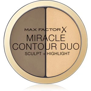 Max Factor Miracle Contour Duo krémový bronzer a rozjasňovač odtieň Light/ Medium 8 g