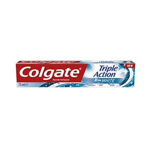 Colgate Triple Action Xtra White bieliaca zubná pasta s fluoridom 75 ml