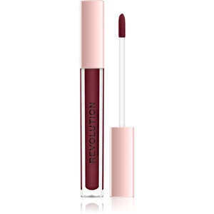 Makeup Revolution Lip Vinyl tekutá rtěnka pro zářivý lesk odstín Black Forest 3.6 ml