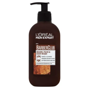 L’Oréal Paris Barber Club čisticí gel na vousy, tvář a vlasy 200 ml