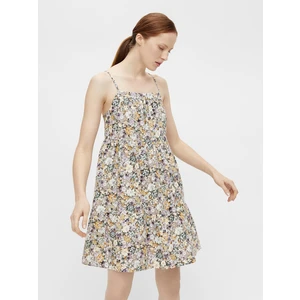 Cream floral dress . OBJECT Jasia - Women