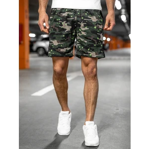 Pantaloni scurți de training kaki Bolf KS2579