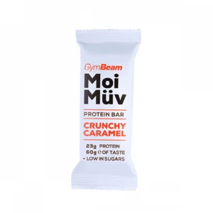Gymbeam Proteínová tyčinka MoiMüv crunchy caramel 60g